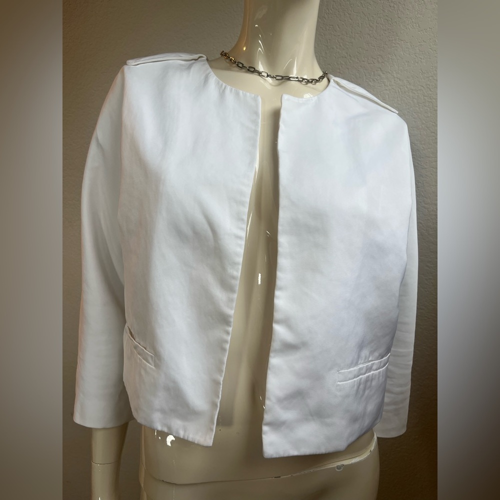 Worthington White Tailored Blazer